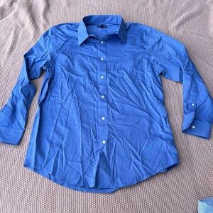 Men's Blue Dress Shirt